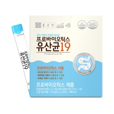 [종근당]프로바이오틱스 유산균19 2g x 60포
